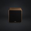 Qube XL (Fekete előlap, fa oldalak - tölgy)