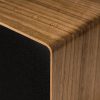 Qube XL (Fekete előlap, fa oldalak - diófa)