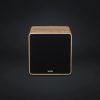 Qube XL (Fekete előlap, fa oldalak - svájci fenyő)
